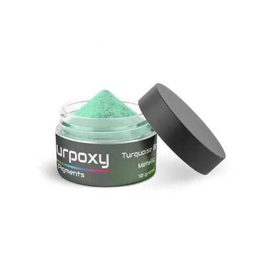 turquoise green mica pigment